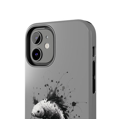 ToughDrop Apple iPhone Case Ft. Ink Blot Koi