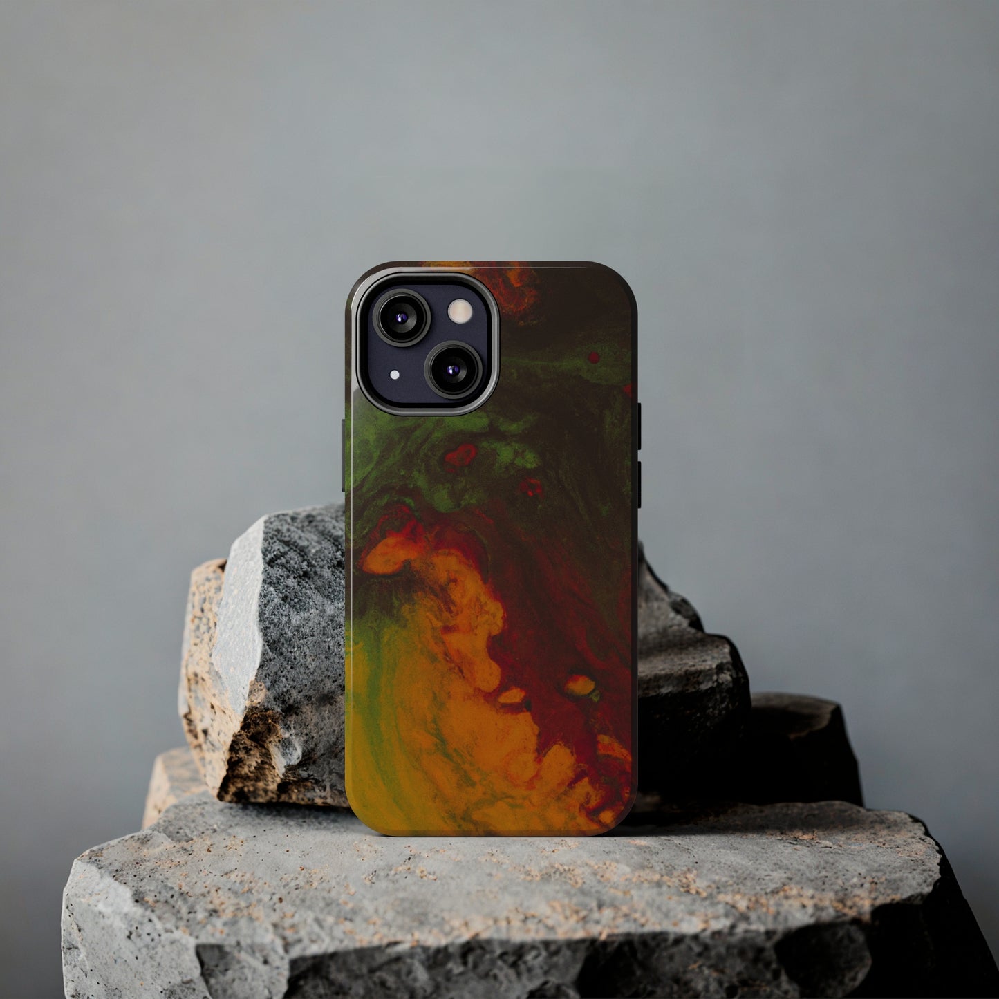 Tough Apple iPhone Case Ft. Abstract Gas Giant