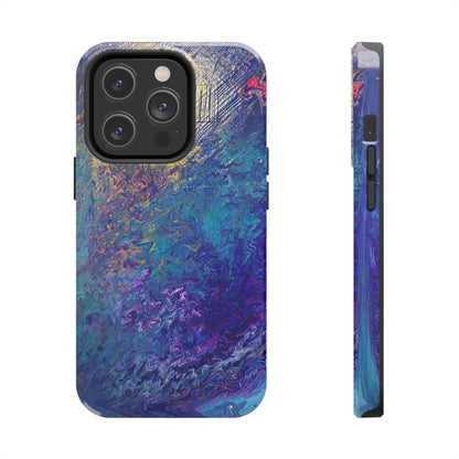 Tough Case-Mate iPhone Cases Ft. Abstract Blue Waterfall