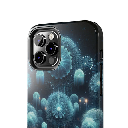 ToughDrop Apple iPhone Case Ft. Blue Dot New Year Fireworks