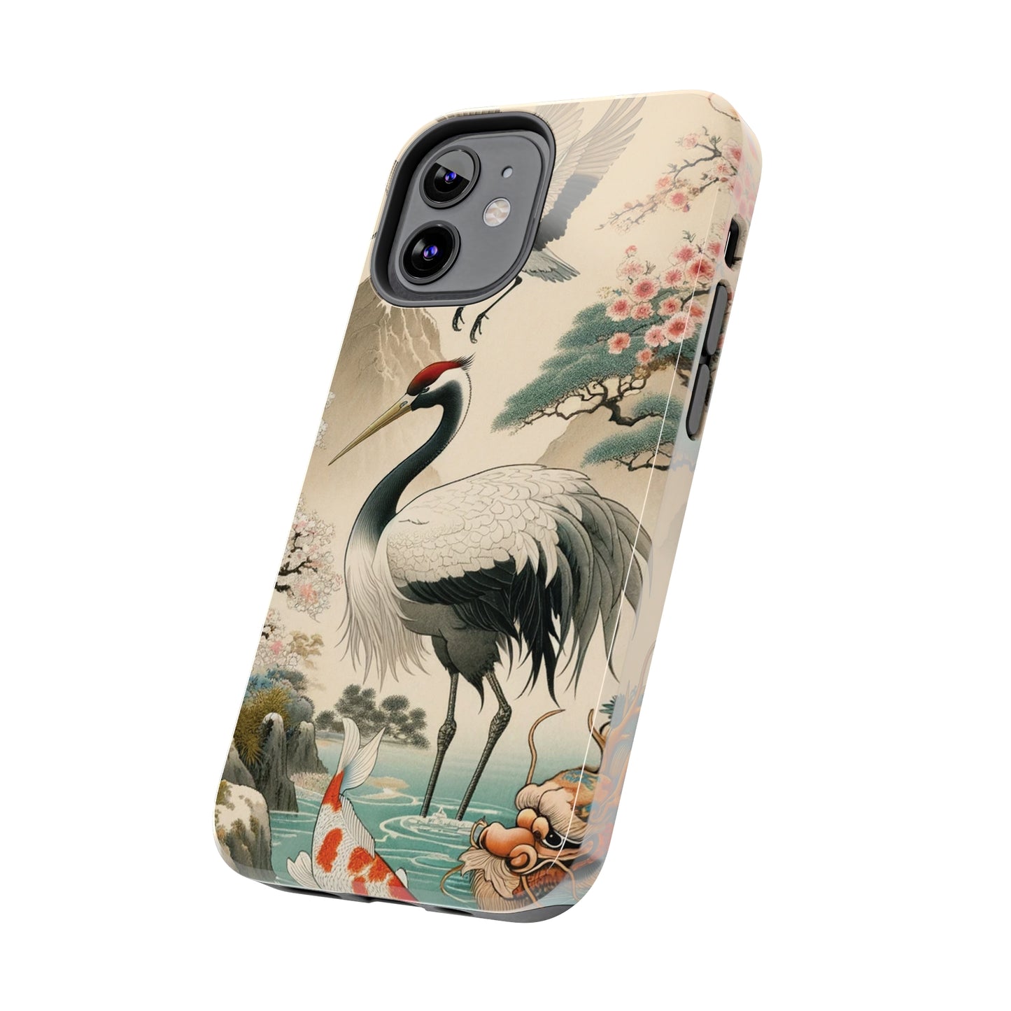 ToughDrop Apple iPhone Case Ft. Spirit Crane