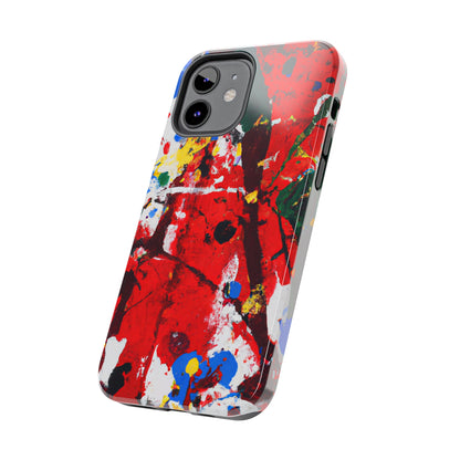 Tough Case-Mate iPhone Case Ft. Fractured Red