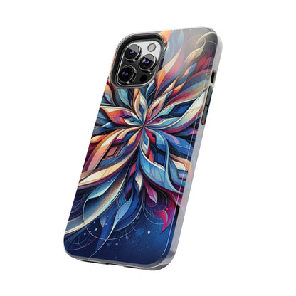 ToughDrop Apple iPhone Case Ft. Abstract Snowflake