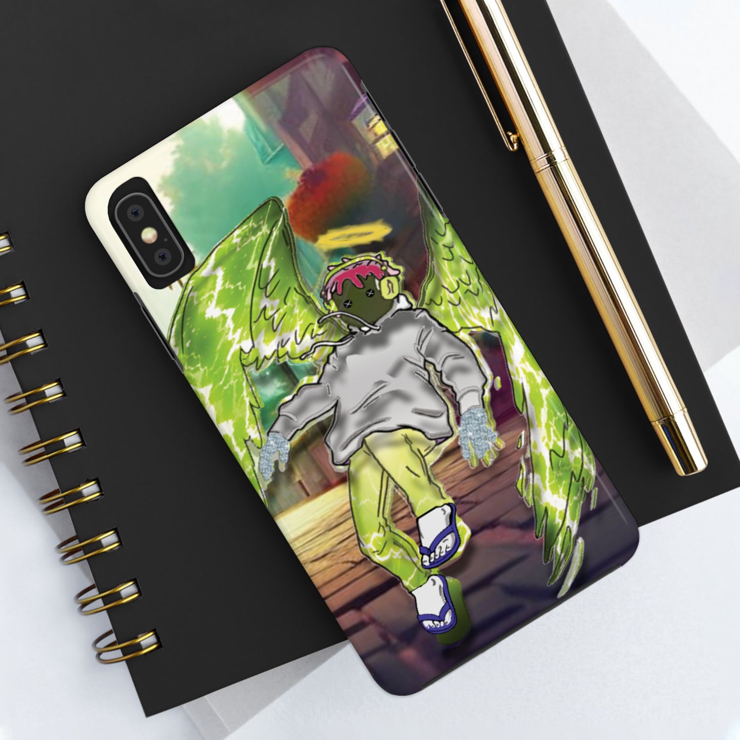 Strong Apple iPhone Case Ft. Anxel XRPL NFT 70 by GkongX