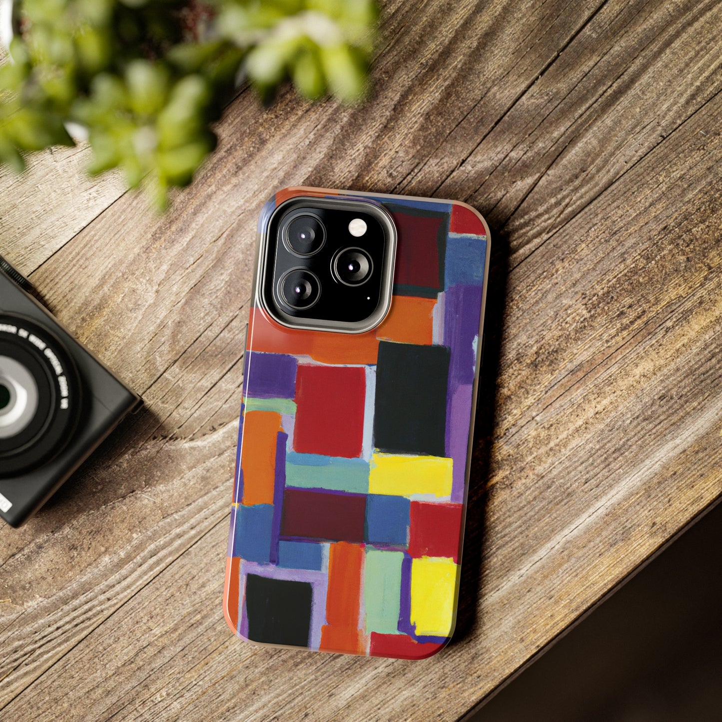 Tough Case-Mate iPhone Case Ft. Abstract Rectangles