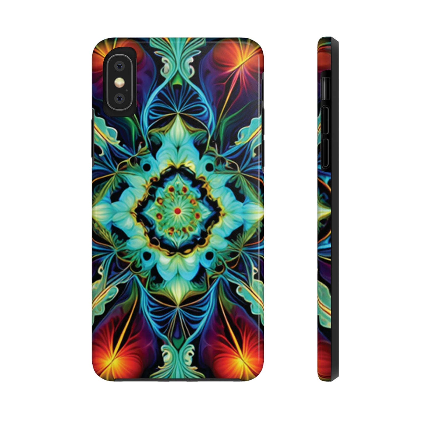 Strong Apple iPhone Case Ft. Leaf Fractal