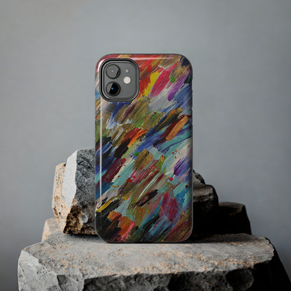 Tough Case-Mate iPhone Case Ft. Abstract Acrylic Feathers