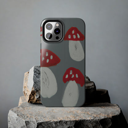 Tough Apple iPhone Cases Ft. Acrylic Mushrooms