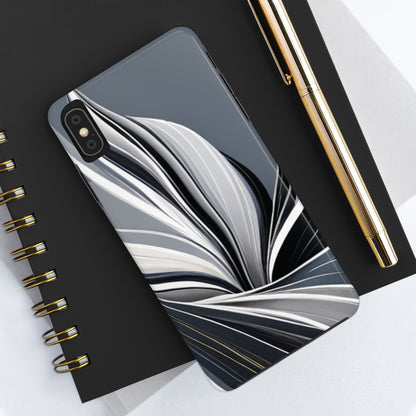 Strong Apple iPhone Cases Ft. Black and White Abstract Sail