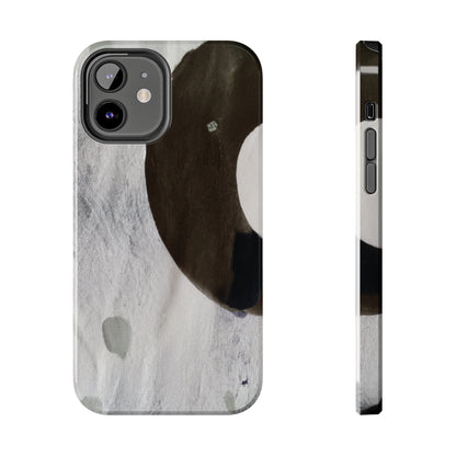 Strong Apple iPhone Case Ft. Abstract Half Circle