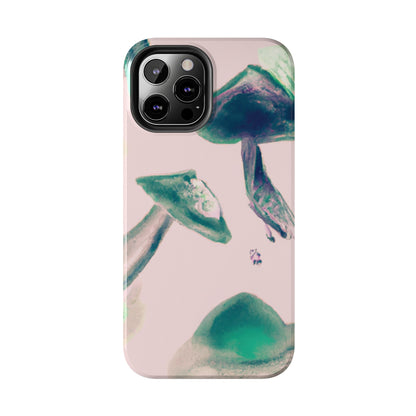 Tough Apple iPhone Cases Ft. Green Mushrooms