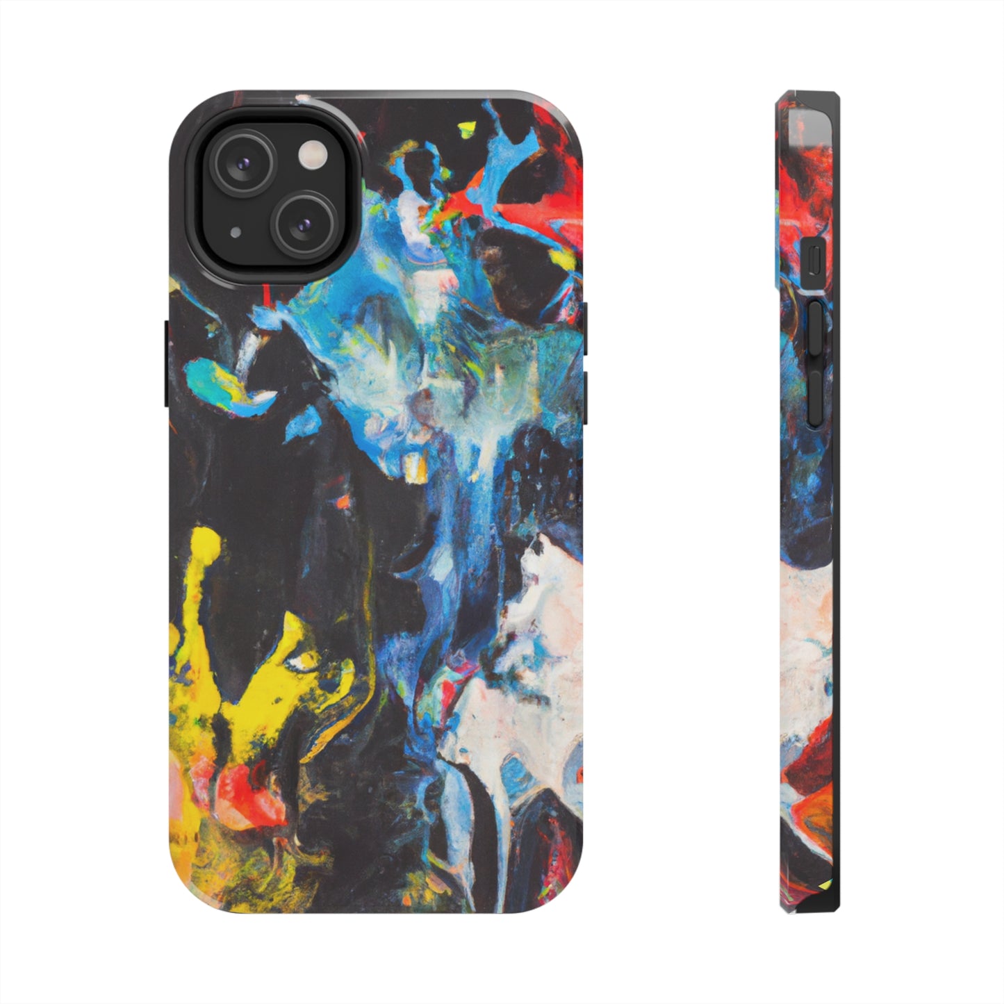 Tough Case-Mate iPhone Case Ft. Blue Splat