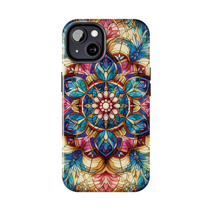 ToughDrop Apple iPhone Case Ft. Stained Glass Fractal