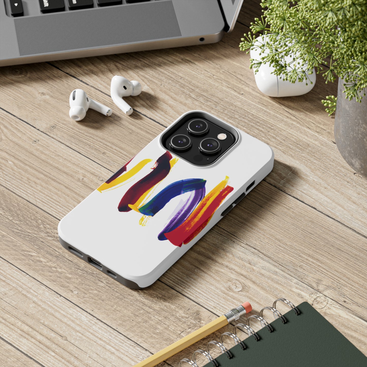 Tough Case-Mate iPhone Case Ft. Simple Abstract