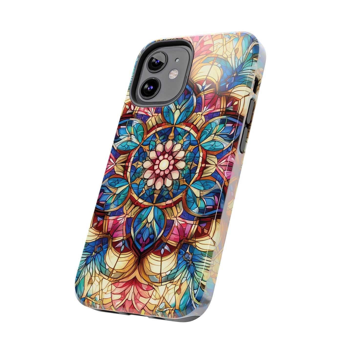 ToughDrop Apple iPhone Case Ft. Stained Glass Fractal