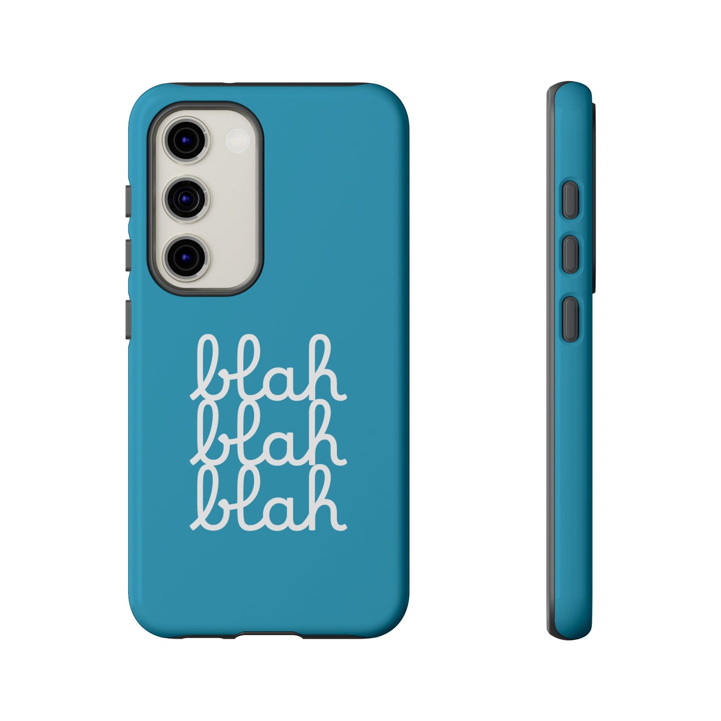 Tough Phone Case Ft. blahblahblah Turquoise