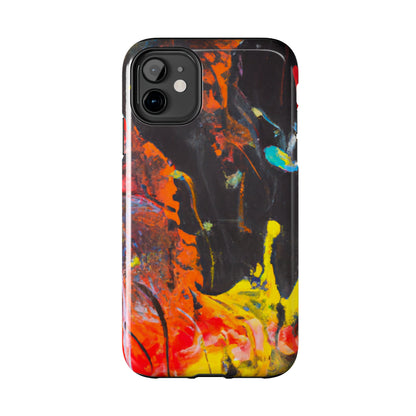 Tough Case-Mate iPhone Case Ft. Abstract Orange