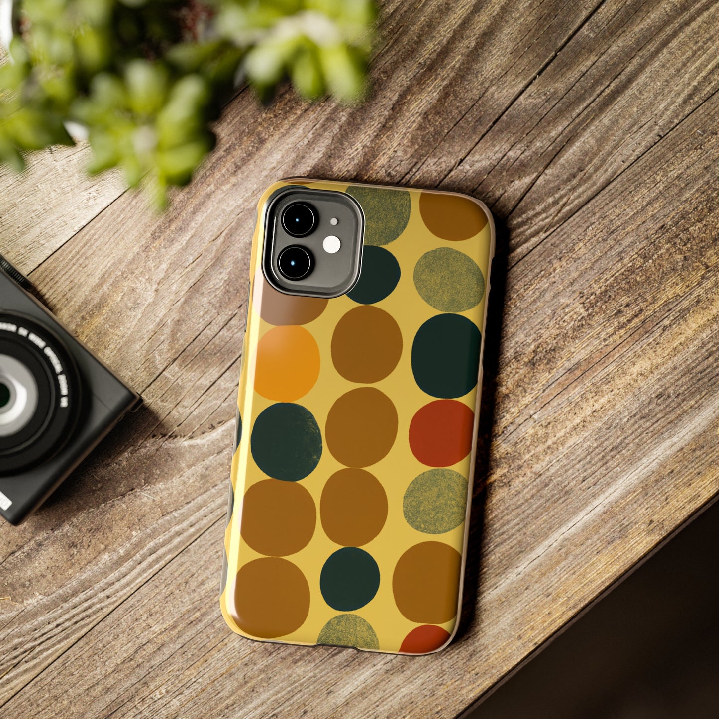 Tough Case-Mate iPhone Case Ft. Autumn Circles