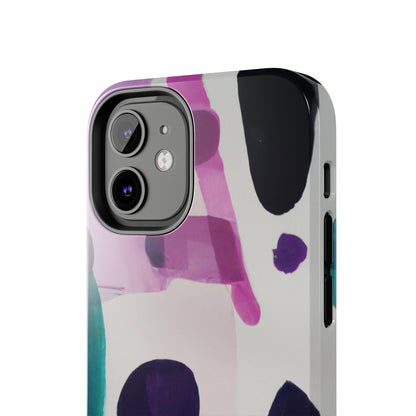 Strong Apple iPhone Case Ft. Abstract Cowprint