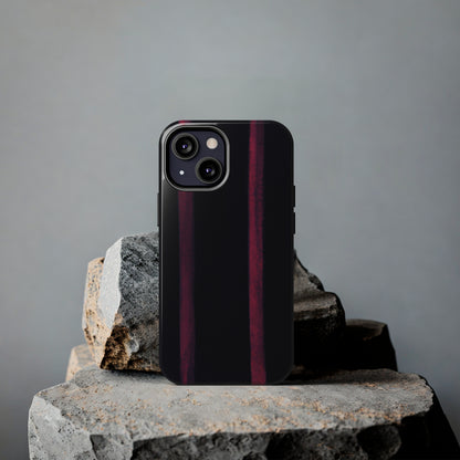 Tough Apple iPhone Cases Ft. Dark Stripes