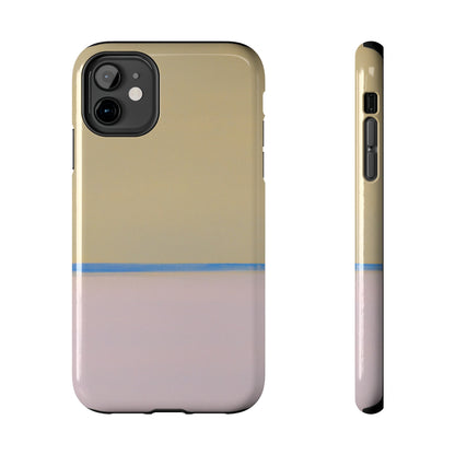 Strong Apple iPhone Case Ft. Minimal Thin Stripe