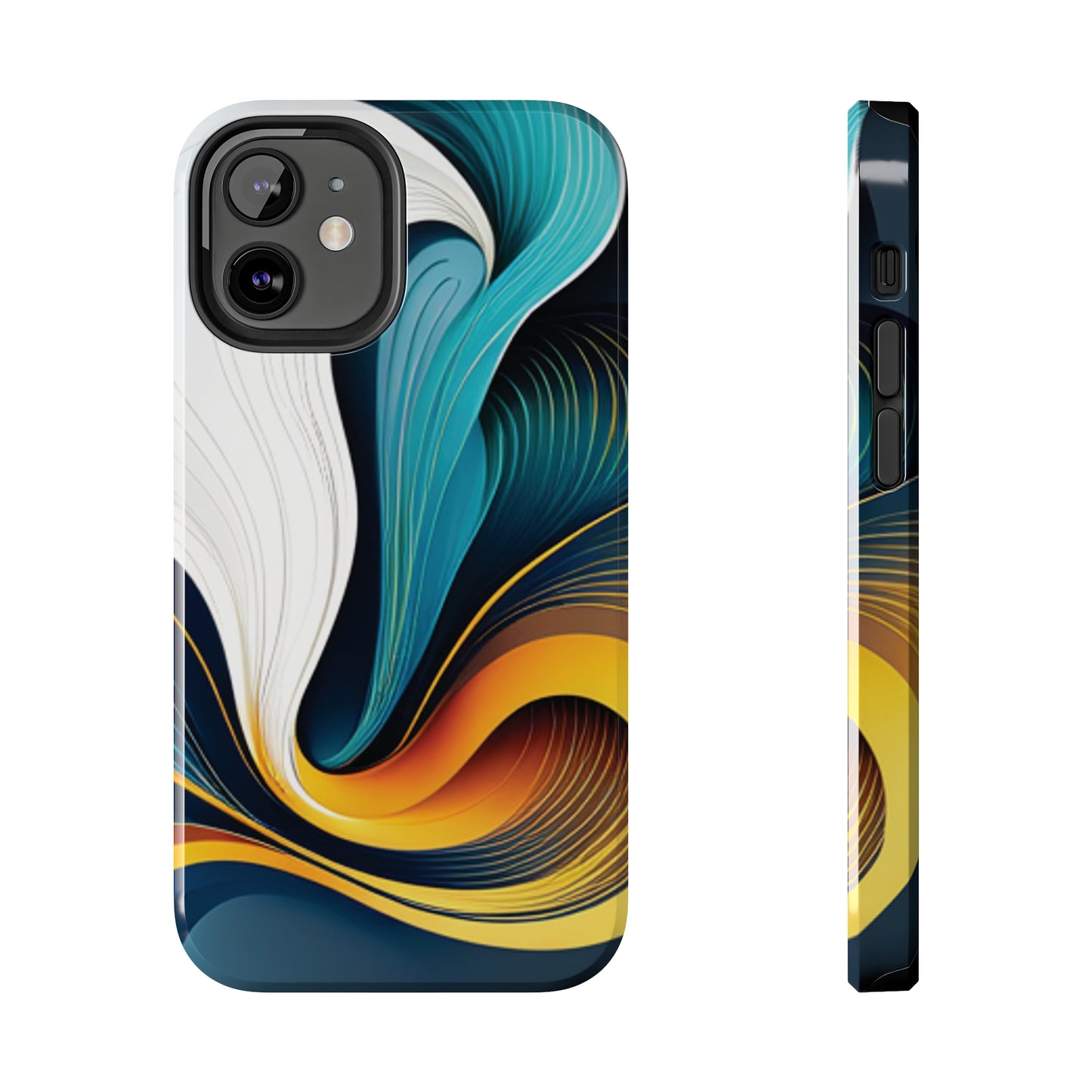 Strong Apple iPhone Cases Ft. Abstract Ocean Waves