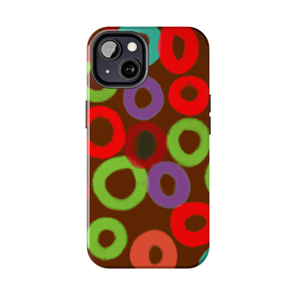 Tough Case-Mate iPhone Case Ft. Fruity Circles