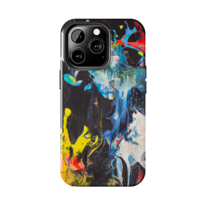 Tough Case-Mate iPhone Case Ft. Blue Splat