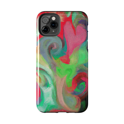 Tough Case-Mate iPhone Case Ft. Swirl Heart