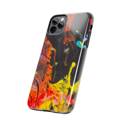 Tough Case-Mate iPhone Case Ft. Abstract Orange