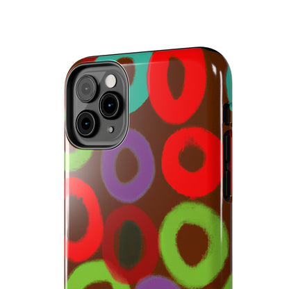 Tough Case-Mate iPhone Case Ft. Fruity Circles