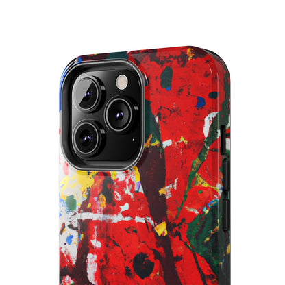 Tough Case-Mate iPhone Case Ft. Fractured Red