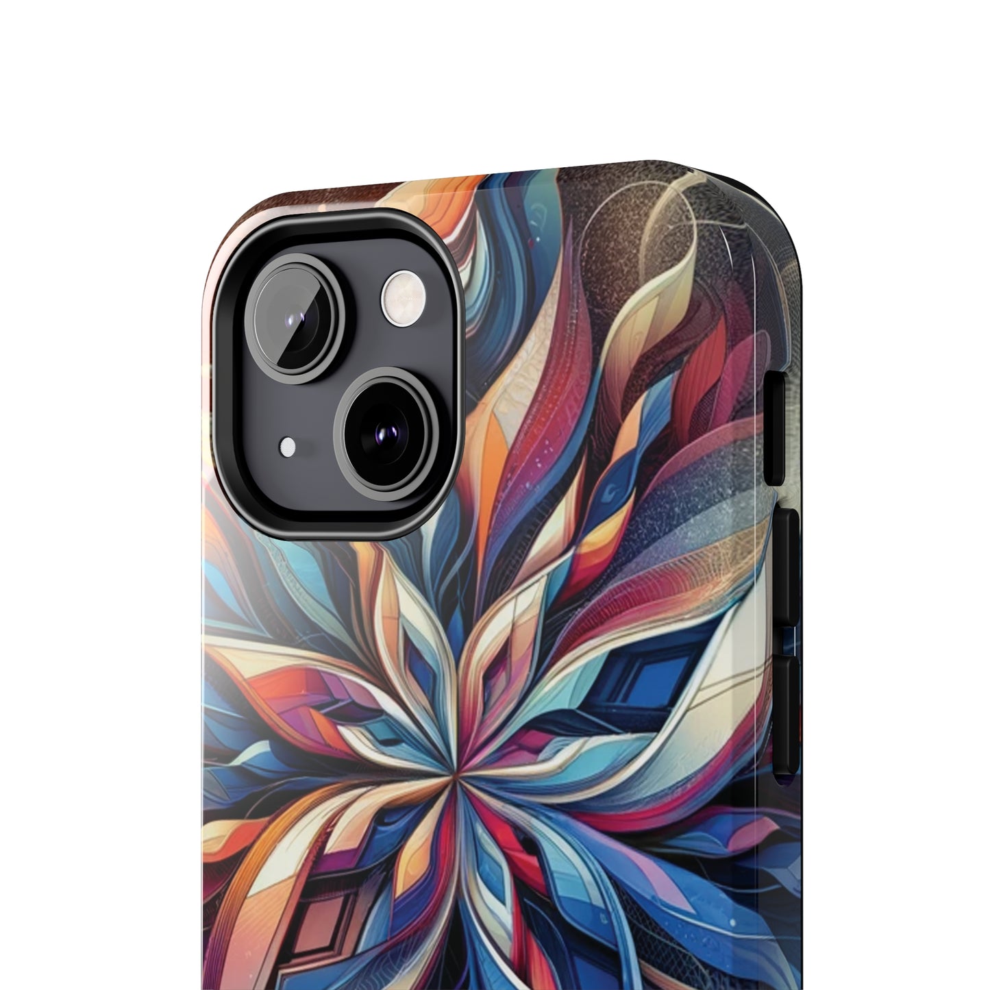 ToughDrop Apple iPhone Case Ft. Abstract Snowflake