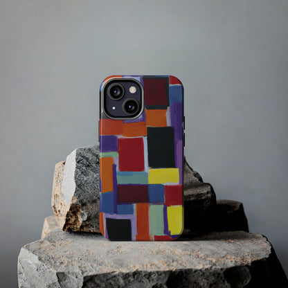 Tough Case-Mate iPhone Case Ft. Abstract Rectangles