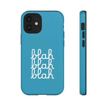 Tough Phone Case Ft. blahblahblah Turquoise