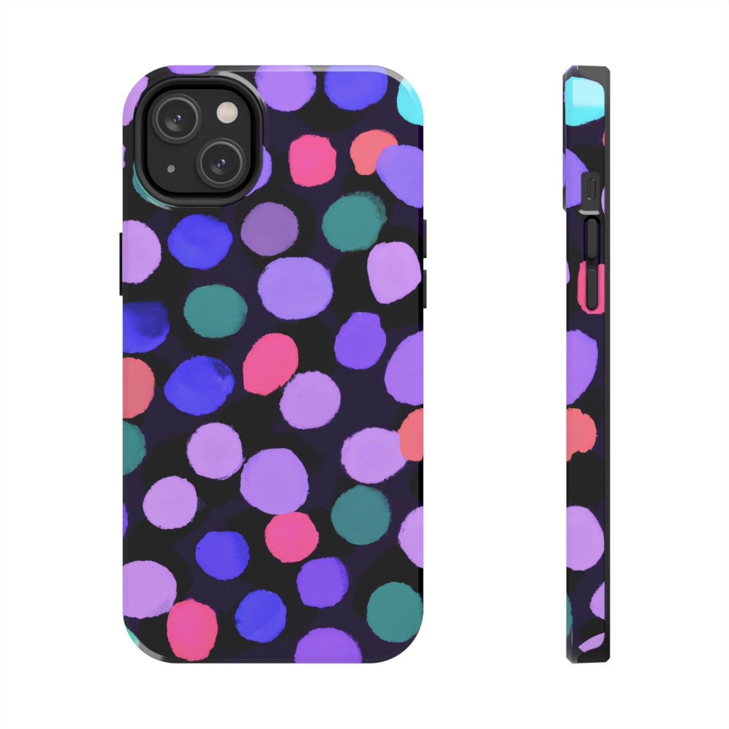 Tough Case-Mate iPhone Case Ft. Purple Dots