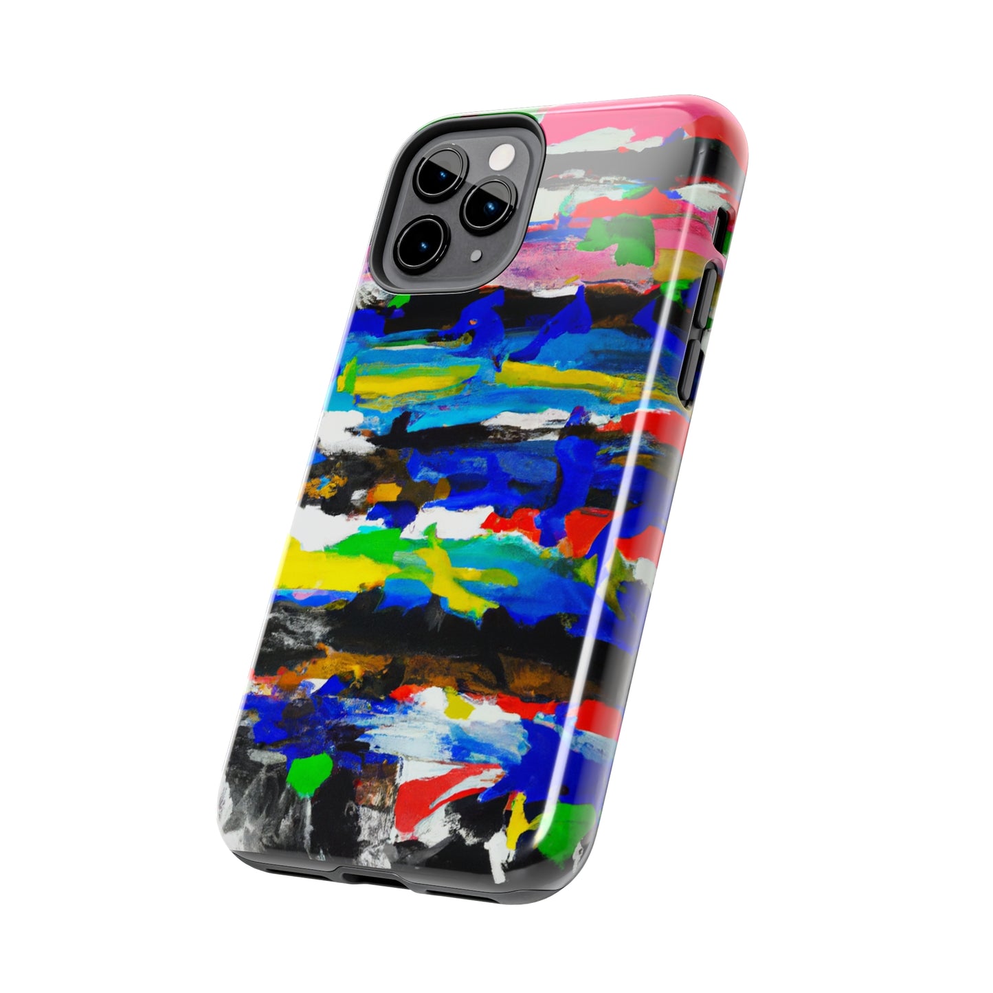 Tough Case-Mate iPhone Case Ft. Abstract Stripes