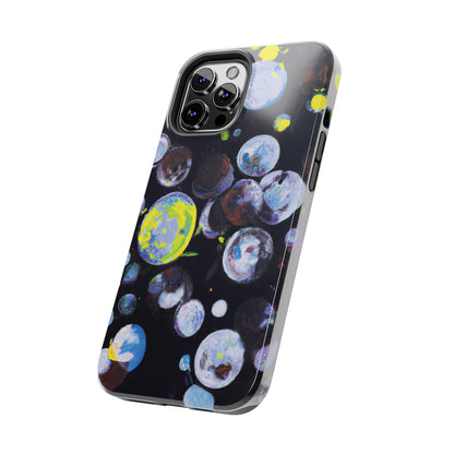 Tough Apple iPhone Cases Ft. Silver Bubbles