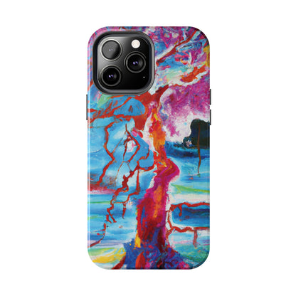 Tough Apple iPhone Cases Ft. Abstract Spirit Tree