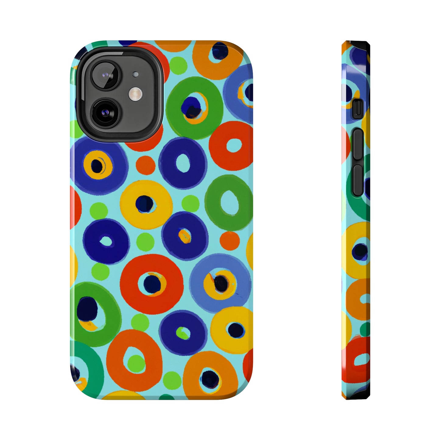 Tough Case-Mate iPhone Case Ft. Vivid Circles