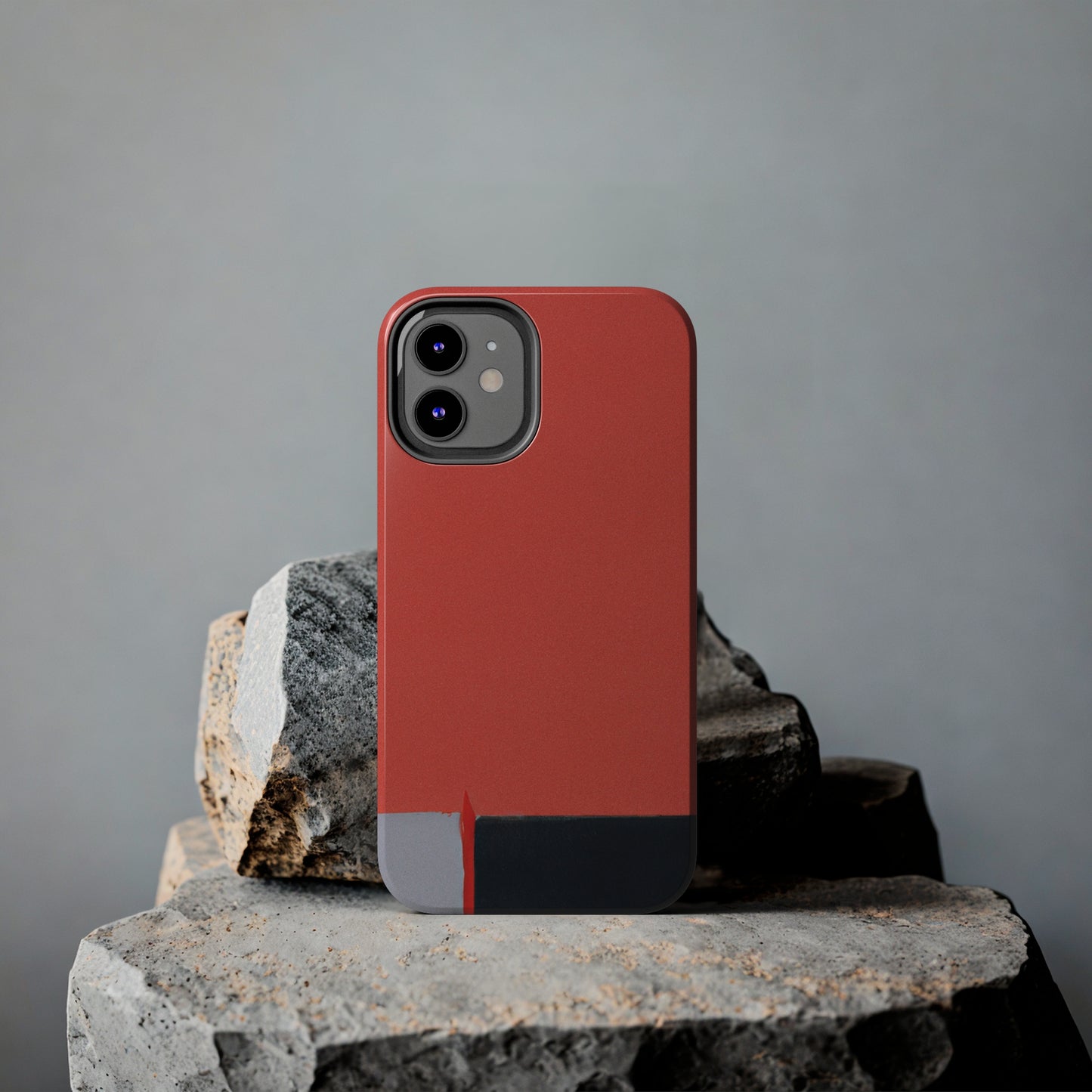 Strong Apple iPhone Case Ft. Minimal Orange