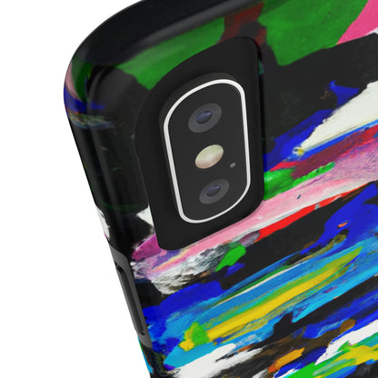 Tough Case-Mate iPhone Case Ft. Abstract Stripes