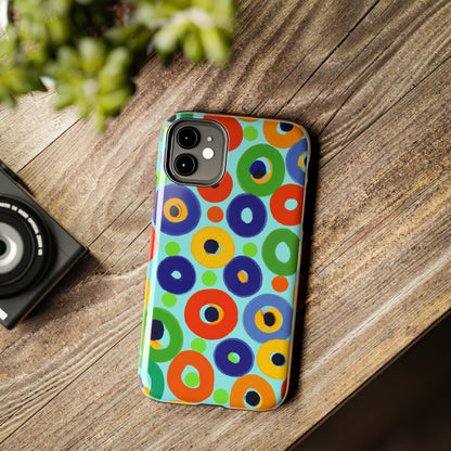 Tough Case-Mate iPhone Case Ft. Vivid Circles