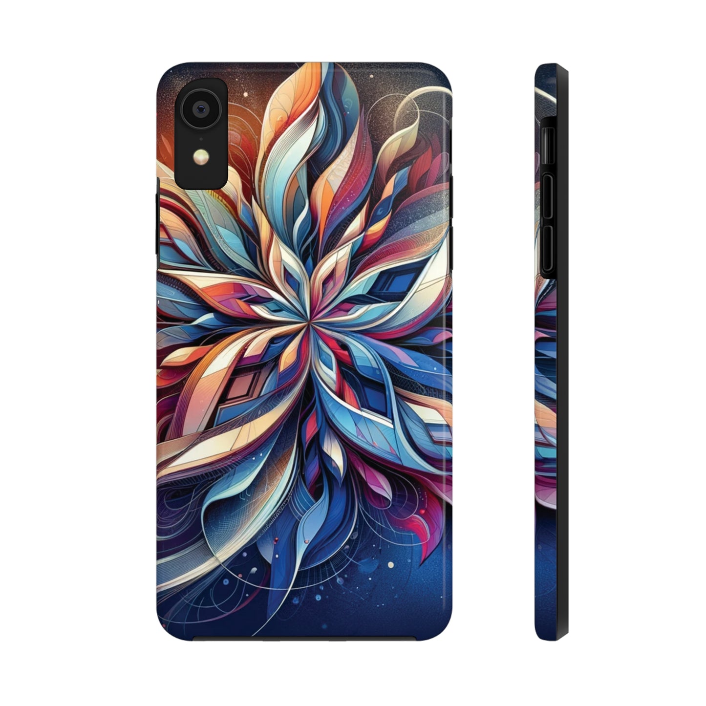 ToughDrop Apple iPhone Case Ft. Abstract Snowflake