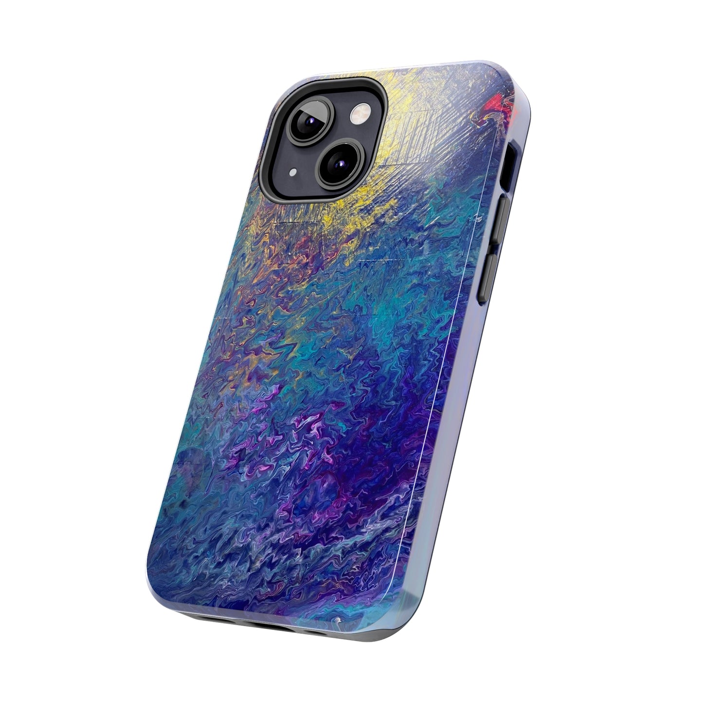 Tough Case-Mate iPhone Cases Ft. Abstract Blue Waterfall