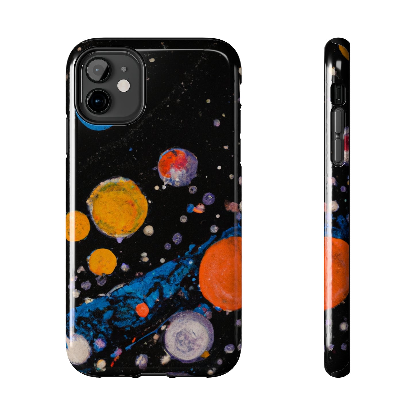 Tough Apple iPhone Cases Ft. Space Bubbles