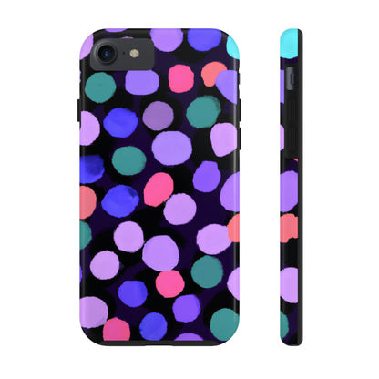 Tough Case-Mate iPhone Case Ft. Purple Dots