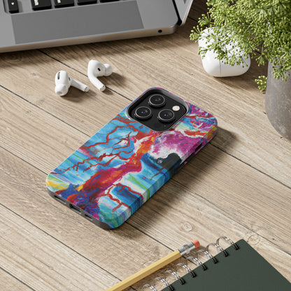 Tough Apple iPhone Cases Ft. Abstract Spirit Tree