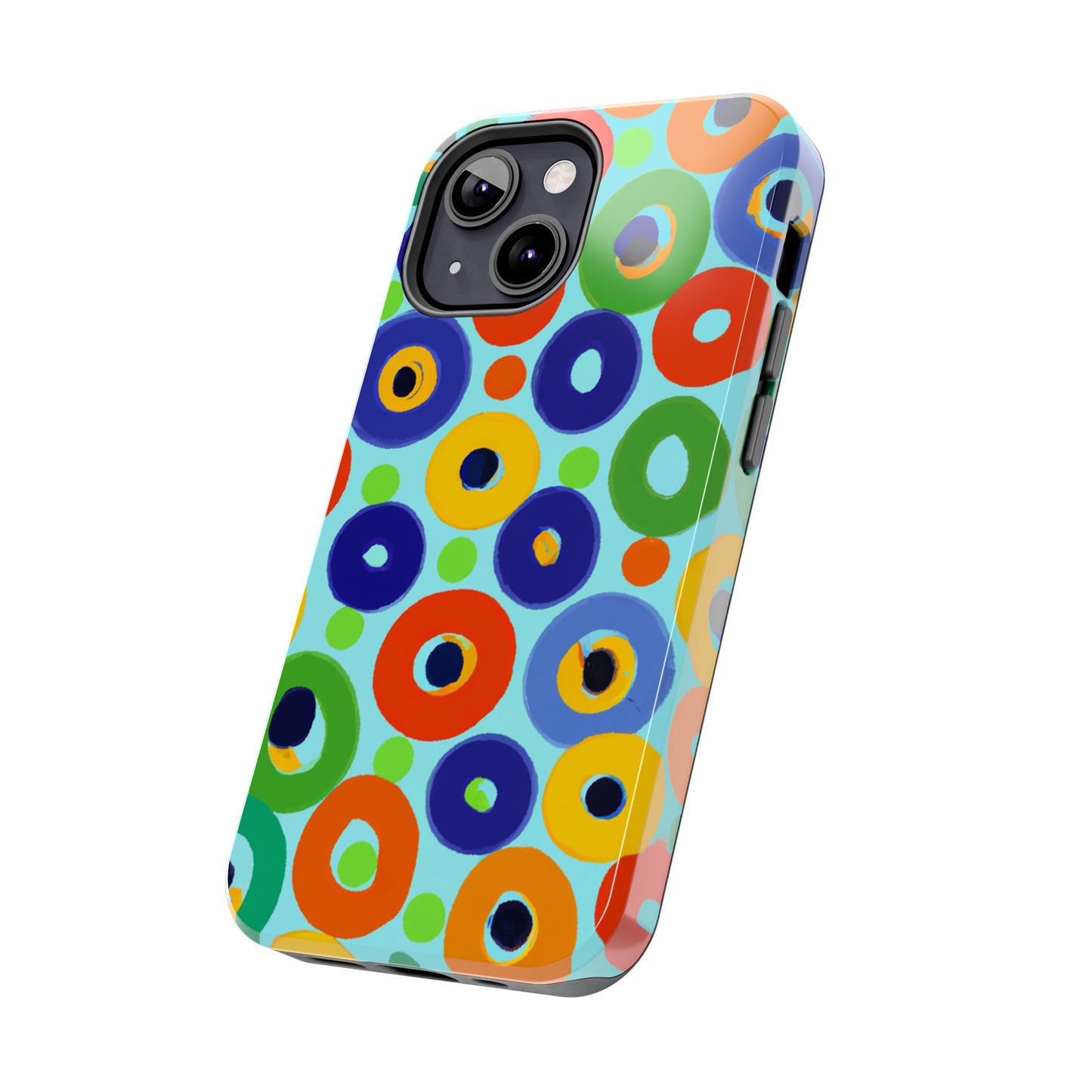 Tough Case-Mate iPhone Case Ft. Vivid Circles