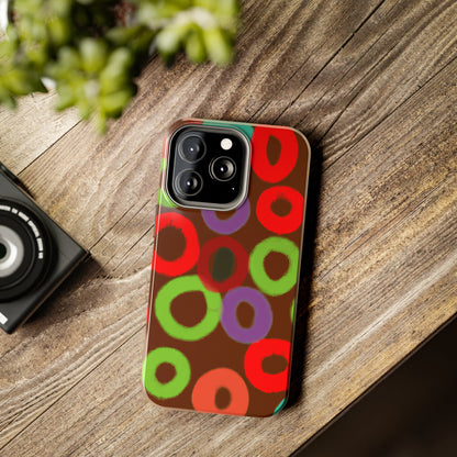 Tough Case-Mate iPhone Case Ft. Fruity Circles